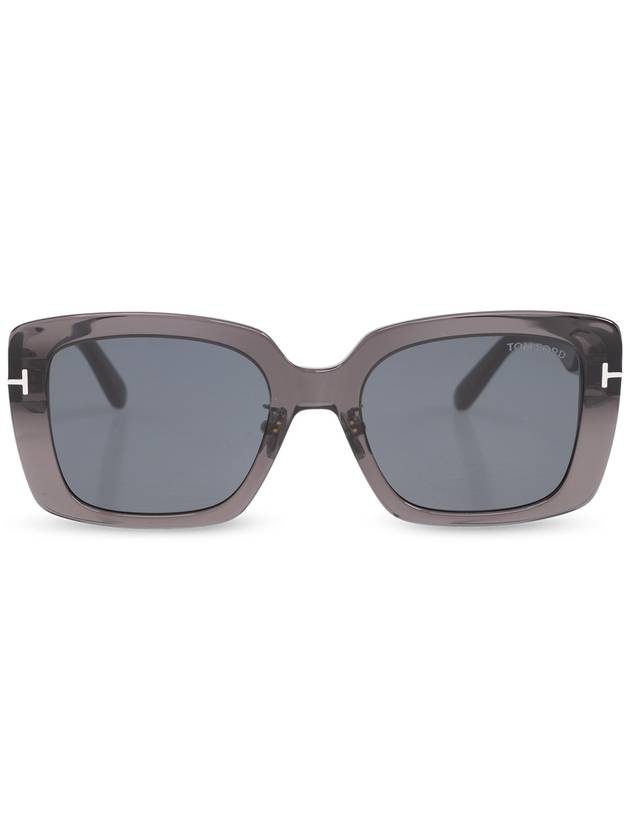 Eyewear Rectangular Sunglasses Gray - TOM FORD - BALAAN 2