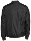 Normandine Logo Nylon Windbreaker Black - MONCLER - BALAAN 4