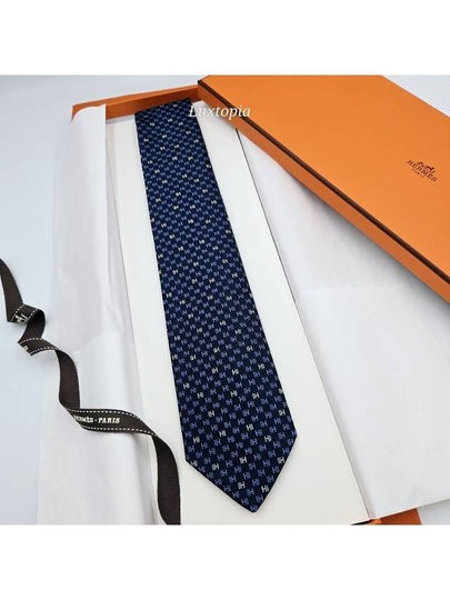 H Speed Tie Navy - HERMES - BALAAN 2