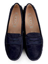 Gommino Suede Driving Shoes Blue - TOD'S - BALAAN 4