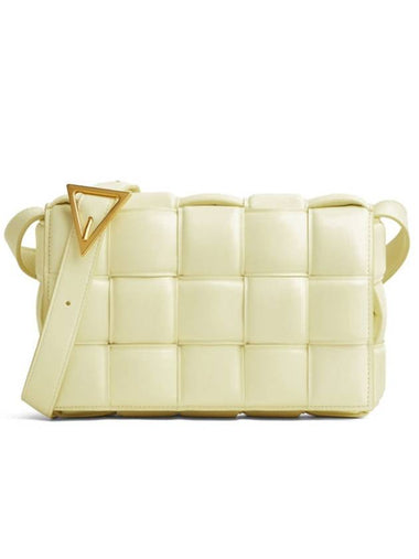 Gold Padded Cassette Cross Bag Zest Washed - BOTTEGA VENETA - BALAAN 1