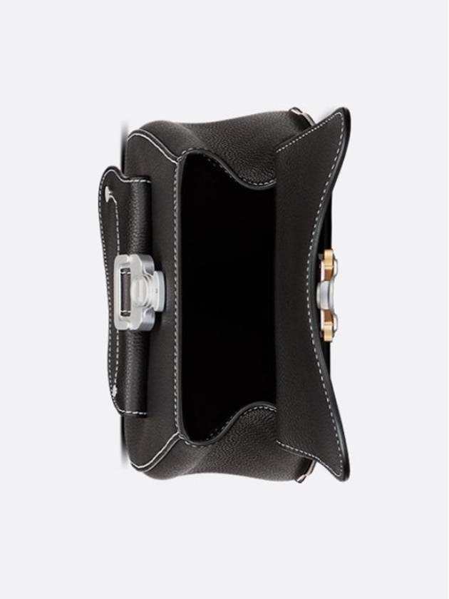 Gallop Grained Calfskin Sling Cross Bag Black - DIOR - BALAAN 6