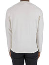 Wappen Patch Crew Neck Knit Top Ivory - STONE ISLAND - BALAAN 4