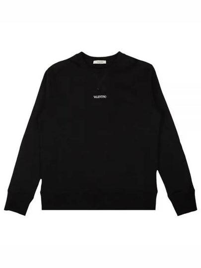 Logo Sweatshirt Black - VALENTINO - BALAAN 2