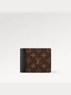 Multiple 2-Fold Bifold Wallet Brown Black - LOUIS VUITTON - BALAAN 3