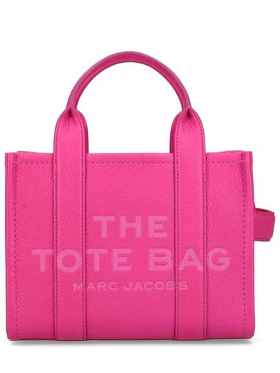 Small Leather Tote Bag Fuchsia - MARC JACOBS - BALAAN 2