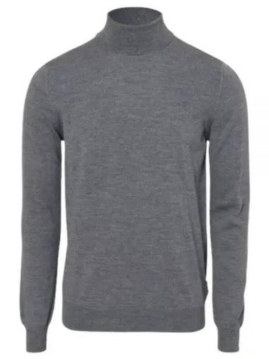 Lyd Merino Wool Turtleneck Grey - J.LINDEBERG - BALAAN 1