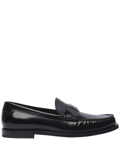 logo decorated leather loafers A30248AQ237 - DOLCE&GABBANA - BALAAN 2