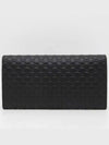 Women's Micro GG Ssima Flap Continental Long Wallet Black - GUCCI - BALAAN 3