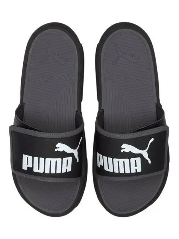 Royal Cat Comfort Velcro Slippers Black - PUMA - BALAAN 2