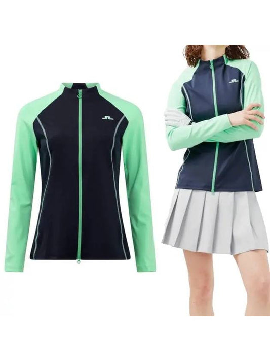 Golf June Golf Mid Layer GWJS06286 6855 Women's June Mid Layer - J.LINDEBERG - BALAAN 2