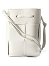 Intrecciato Cassette Small Bucket Bag White - BOTTEGA VENETA - BALAAN 2