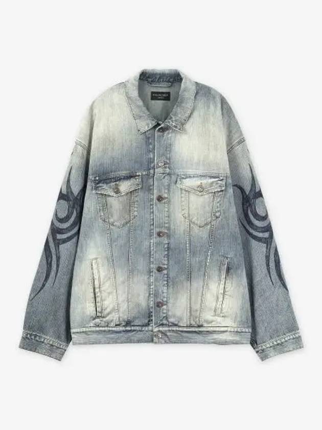 Y2K denim jacket 809457TRW77 - BALENCIAGA - BALAAN 2