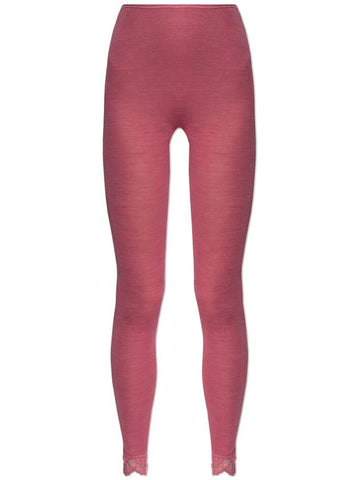 Hanro Ribbed Pants, Women's, Pink - HANRO - BALAAN 1