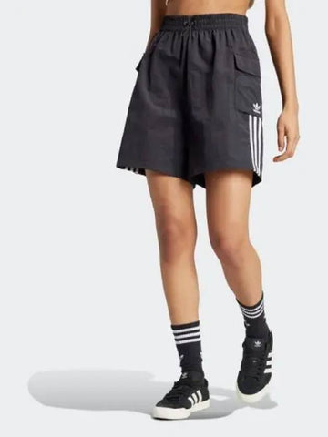 3S Cargo Shorts BLACK - ADIDAS - BALAAN 1