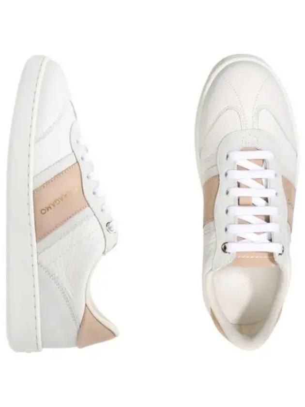 Ferragamo logo low top sneakers - SALVATORE FERRAGAMO - BALAAN 1