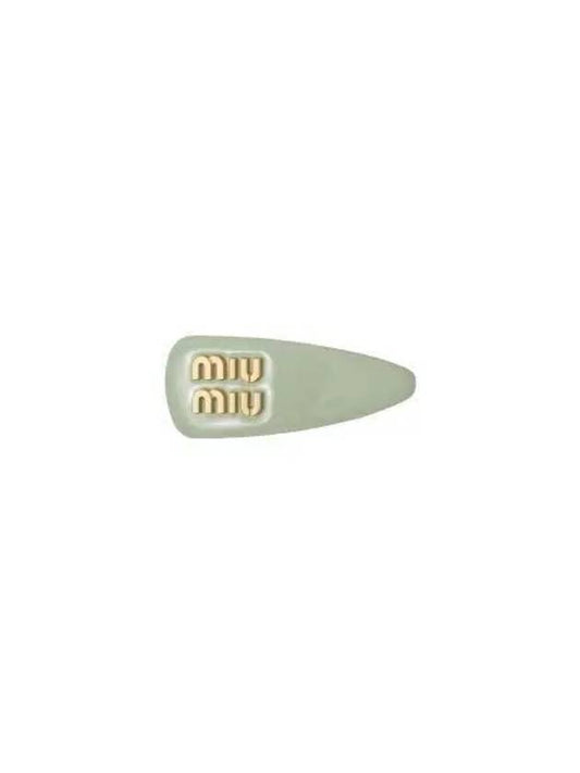 patent hair clip aqua - MIU MIU - BALAAN 2