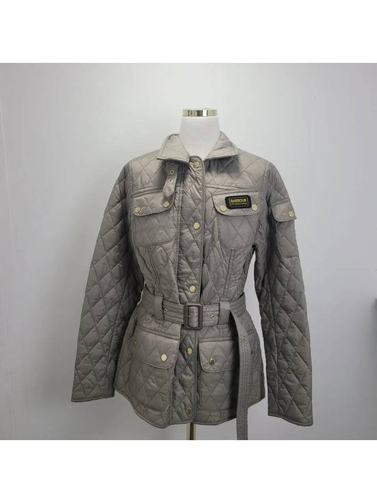 International Women's Quilted Jacket TaupePearl 661300 - BARBOUR - BALAAN 1