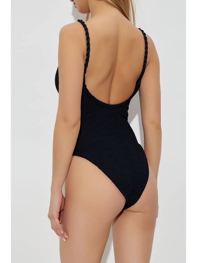 Hunza G One-piece Swimsuit Camille, Women's, Black - HUNZA G - BALAAN 4