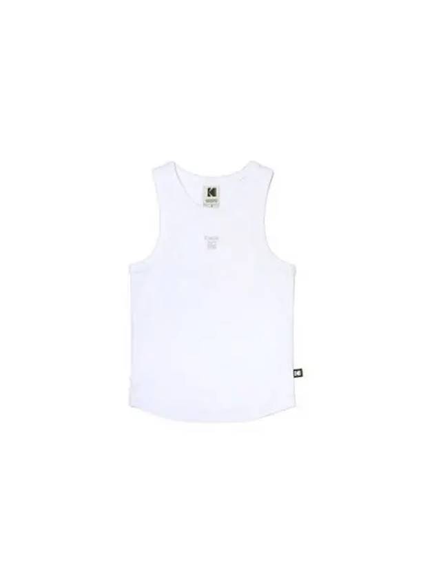 KODAK Apparel color eye small logo sleeveless women white - KODO - BALAAN 1