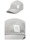 Classic Logo Patch Ball Cap Grey - THOM BROWNE - BALAAN 5