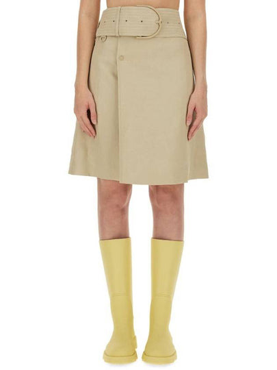 Wrap Canvas Skirt 8087482 - BURBERRY - BALAAN 2