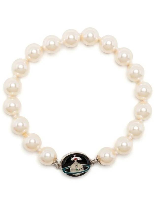 Loelia Pearl Bracelet Black - VIVIENNE WESTWOOD - BALAAN 1