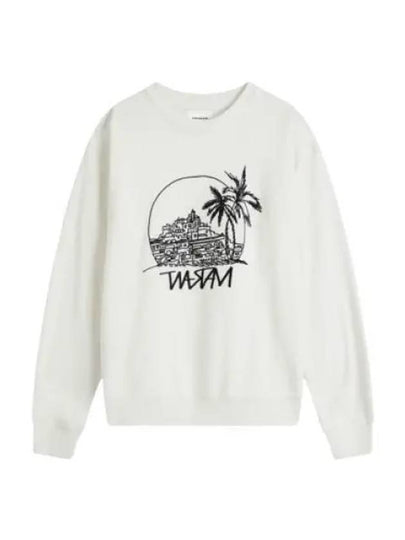 Mikoi Logo Sweatshirt White - ISABEL MARANT - BALAAN 2