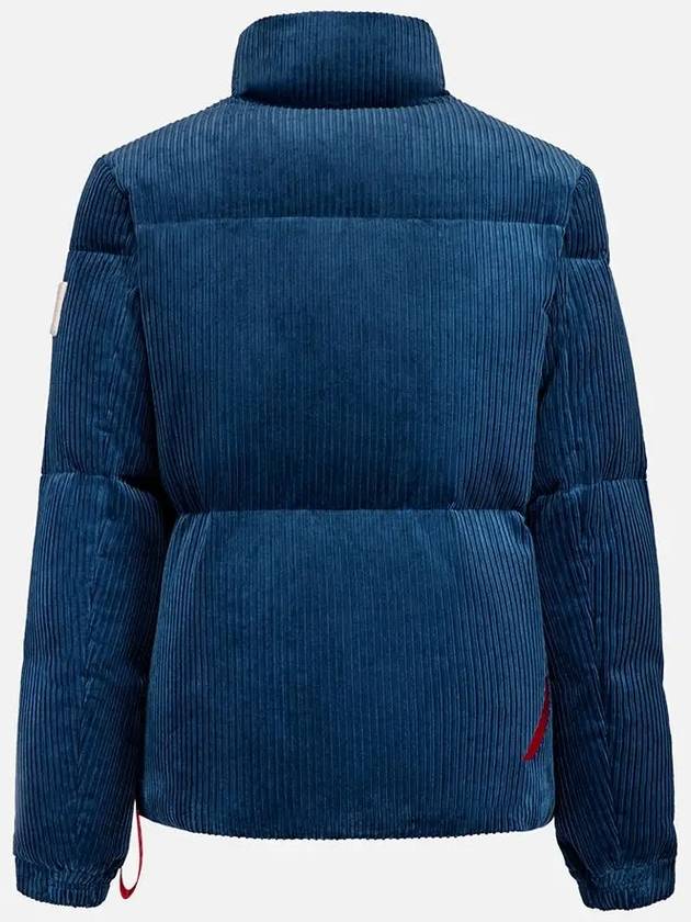 Corduroy high neck down padded jumper AJP105 - IKALOOOK - BALAAN 4