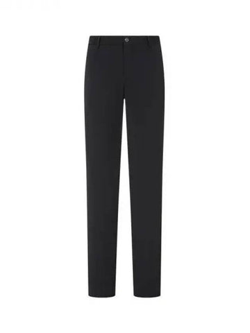 Men's Tapered Fit Wool Shooting Pants Black 270290 - GIORGIO ARMANI - BALAAN 1