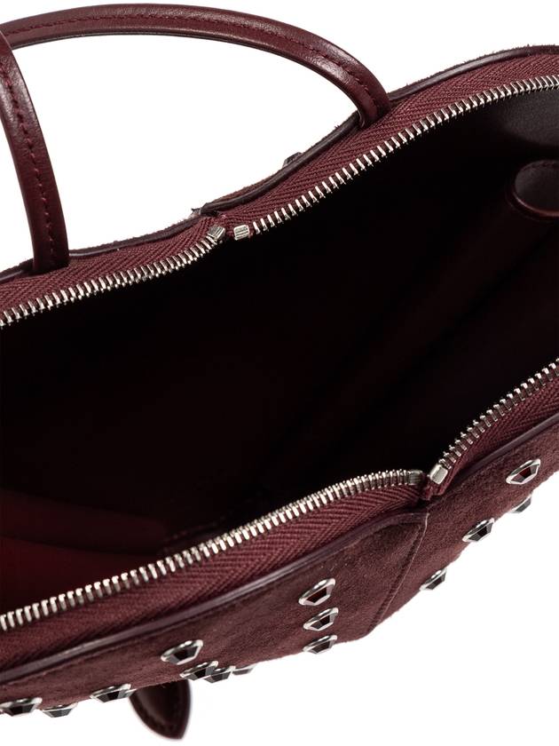 Alaïa Shoulder Bag Le Coeur, Women's, Burgundy - ALAIA - BALAAN 5