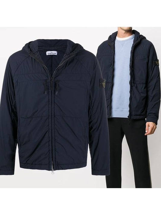 Comfort Tech Composite Light Hooded Jacket Navy - STONE ISLAND - BALAAN 2