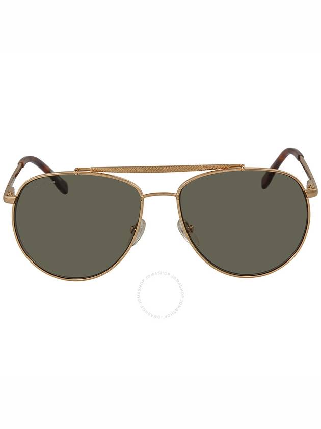 Lacoste Grey Pilot Unisex Sunglasses L177S 714 57 - LACOSTE - BALAAN 1