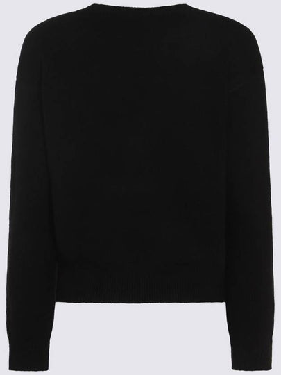 Pinko Black Cotton Knitwear - PINKO - BALAAN 2