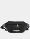 Logo Print Nylon Sonny Bum Belt Bag Black - BURBERRY - BALAAN 2