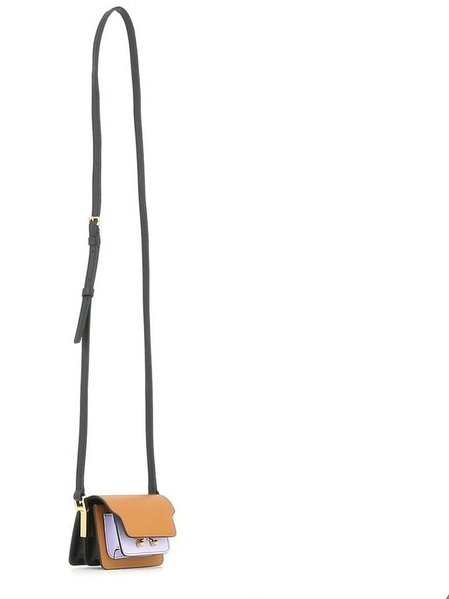 two-tone cross bag brown - MARNI - BALAAN 3