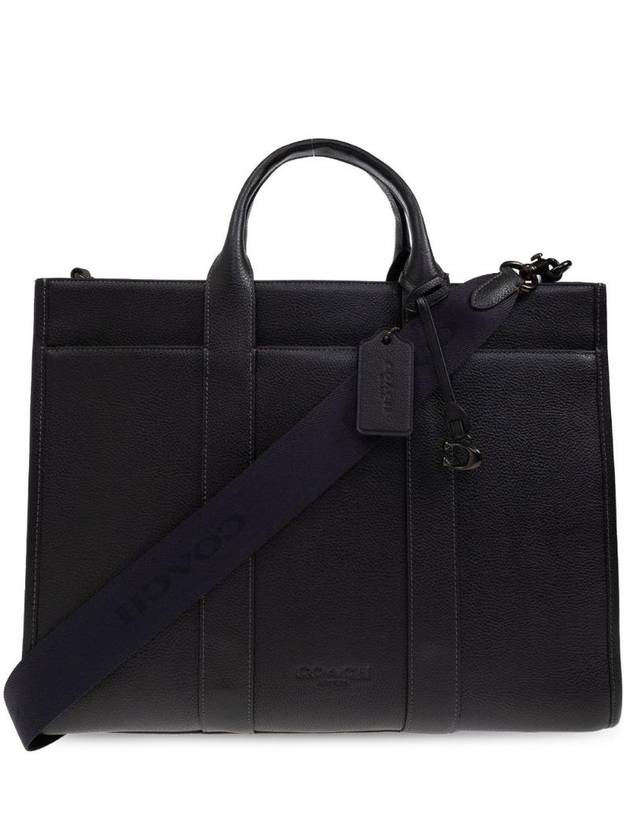 Wesley Tote Bag Black - COACH - BALAAN 1