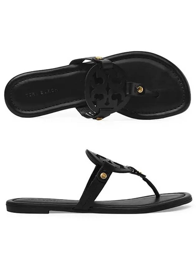 Slippers 11744 001 Miller Patent Flip Flops Women s - TORY BURCH - BALAAN 1