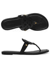 11744 001 Miller patent flip flops women s slippers - TORY BURCH - BALAAN 3