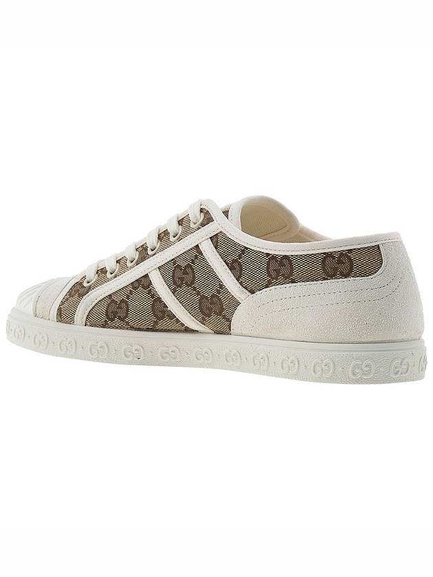 Original GG Fabric Low Top Sneakers Beige - GUCCI - BALAAN 4