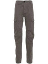 Stretch Satin Cargo Straight Pants Purple - CP COMPANY - BALAAN 2