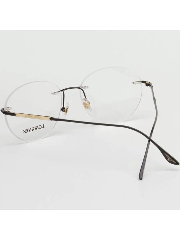 Glasses Frame LG5002H 002 Men Women Rimless Glasses - LONGINES - BALAAN 4