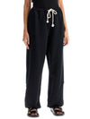 Face Logo Applique Track Pants Black - ACNE STUDIOS - BALAAN 3