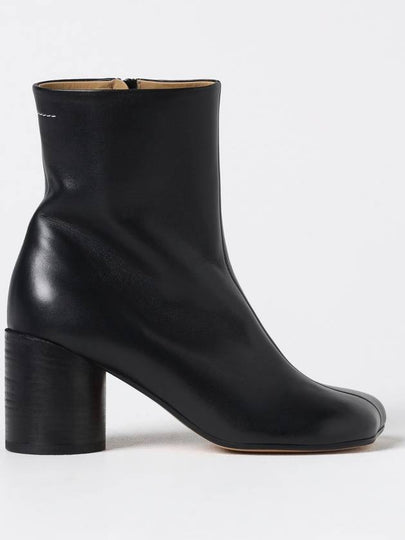 Tabi Leather Middle Boots Black - MAISON MARGIELA - BALAAN 2