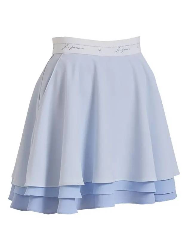 Golf Wear Cancan Flare Skirt Skyblue - J JANE - BALAAN 3