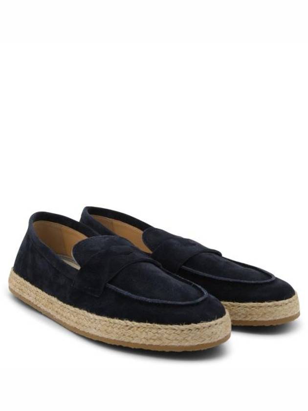 Suede Espadrille Navy - BRUNELLO CUCINELLI - BALAAN 6