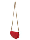 GG Marmont Matelasse Chain Mini Bag Red - GUCCI - BALAAN 3