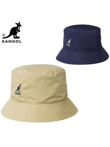 Reversible Bucket Hat Bungeoji Hat K5364 Khaki - KANGOL - BALAAN 1