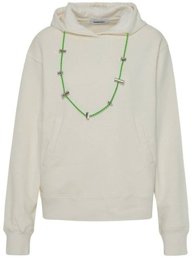 Ambush White Cotton Sweatshirt - AMBUSH - BALAAN 1