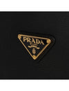 Triangle Logo Medium Shoulder Bag Black - PRADA - BALAAN 8